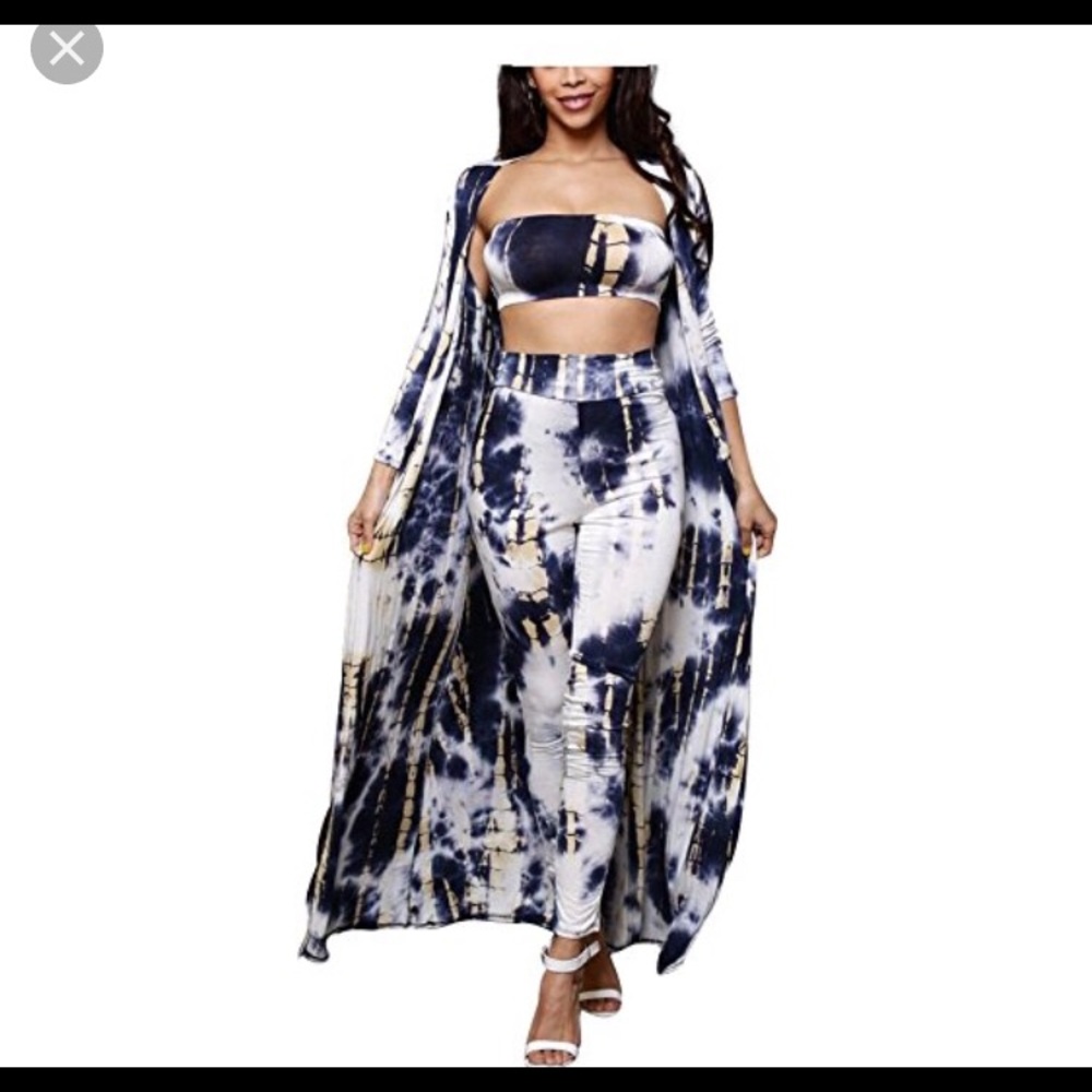 Tye dye set pants / Capri